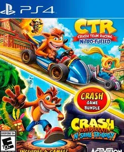 Comprar Crash Bandicoot Bundle - N. Sane Trilogy + CTR Nitro-Fueled para PS4 - PSNCLICK Digitales Latinoamérica